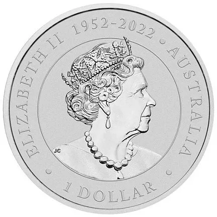Монета "Коала", 2023 г., Серебро, 31,1 гр., проба 999.9, АВСТРАЛИЯ