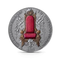 Монета "Римская Империя",  2023 г., Серебро, 62,2 гр., проба 999, КАМЕРУН