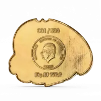 Монета "Богиня Фортуны", 2024 г., Серебро, 200 гр., проба 999, ГАНА