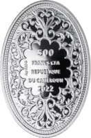 Монета «Ангел Надежды»,  2022 г., Серебро, 10 гр., проба 925, КАМЕРУН