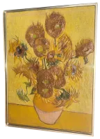 Монета «Подсолнухи», 2024 г., Серебро, 77,75 гр., проба 999, ЧАД