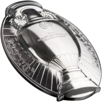 Монета «Кубок UEFA 2024», 2024 г., Серебро, 93,3 гр., проба 999, СОЛОМОНОВЫ ОСТРОВА