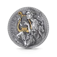Монета "Орфей", 2023 г., Серебро, 31,1 гр., проба 999, КАМЕРУН