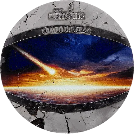 Монета «Кампо-дель-Сьело»,  2020 г., Железо метеоритное, 31,1 гр., проба 999, НИУЭ