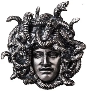 Монета "Медуза", 2019 г., серебро, 250 гр., проба 925, НИУЭ