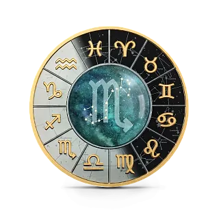 Монета "Скорпион",  2023 г., Серебро, 17,5 гр., проба 999, КАМЕРУН